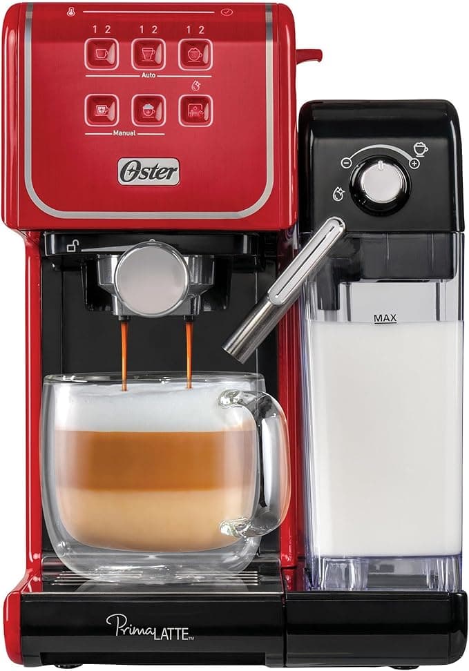 Cafetera para espresso y capuchino
