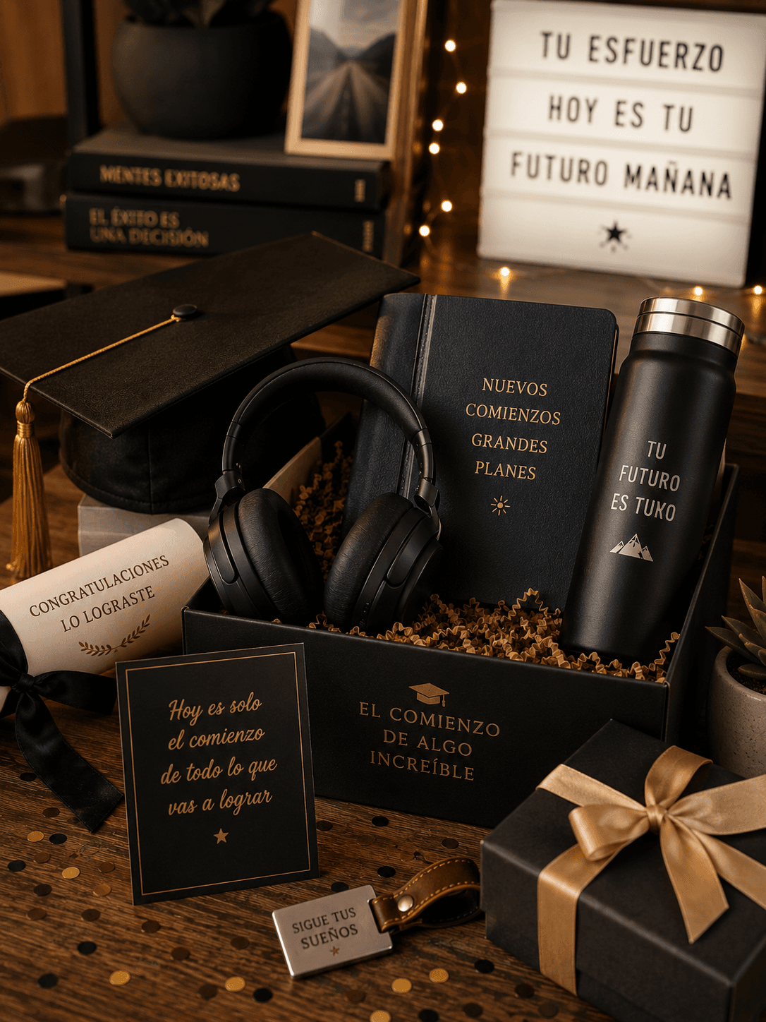 Celebra su logro con un regalo que acompañe lo que viene