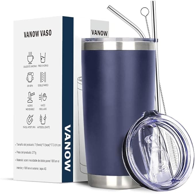 Vaso térmico de acero inoxidable