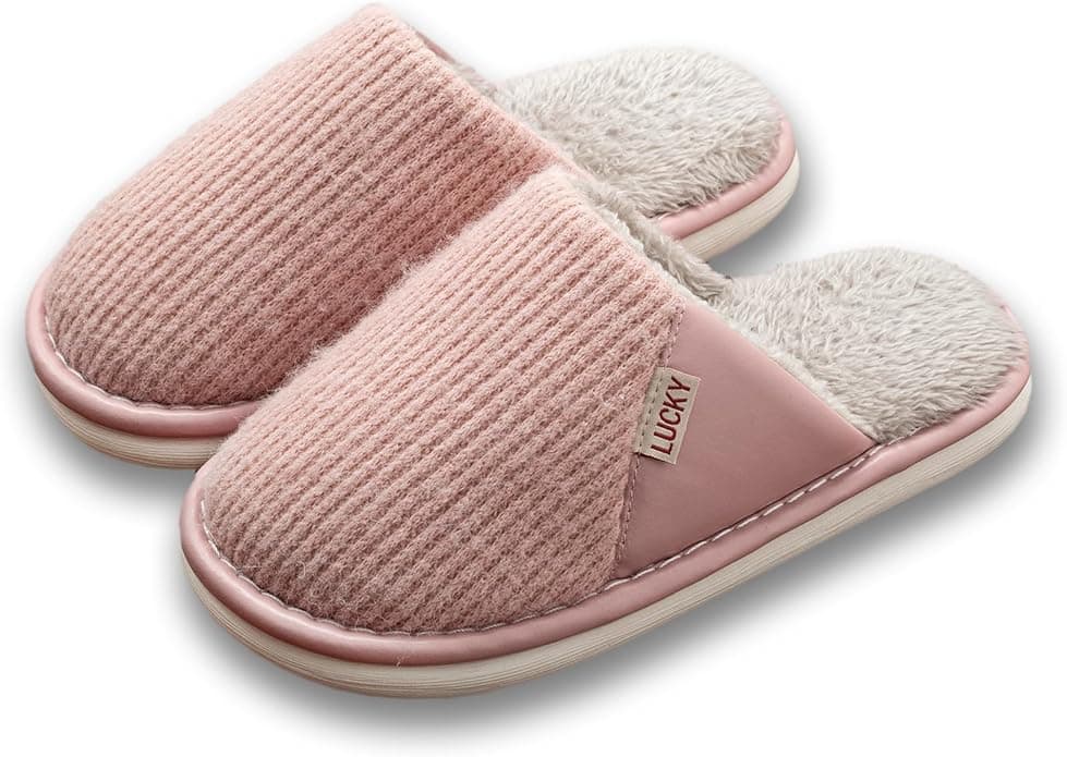 Pantuflas de invierno suaves y antideslizantes